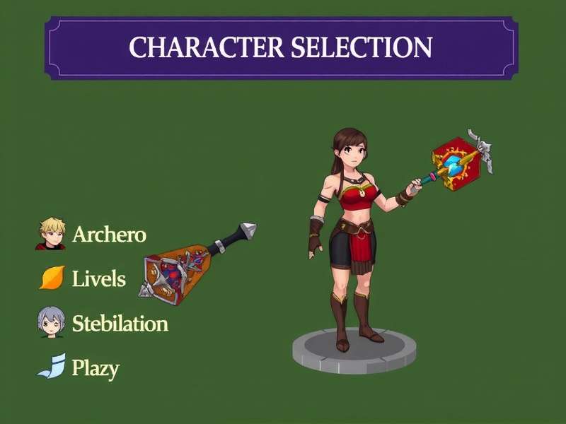 Choose Your Warrior in Archero Vanguard Warrior Archero Vanguard Warrior Character Selection